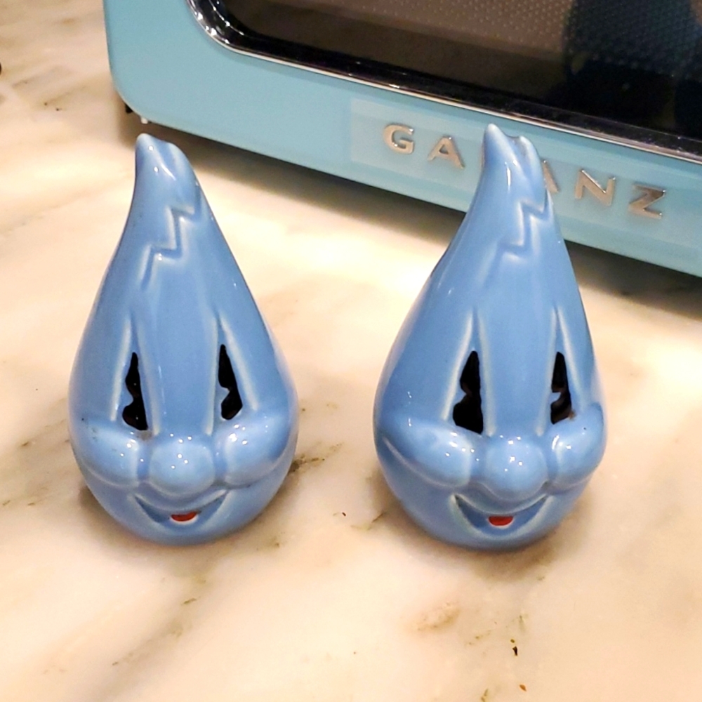 VINTAGE Salt and pepper set - VINTAGE TEAR DROPS